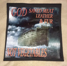 Load image into Gallery viewer, God Saved Meat, Leather &amp; Fur T-Shirt
