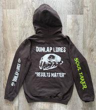 Load image into Gallery viewer, Death Dealer/Soul Taker Hoodie- Chocolate/Green
