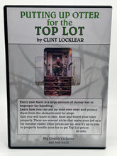 Load image into Gallery viewer, Putting Up Otter for the Top Lot- Fur Handling Otter DVD
