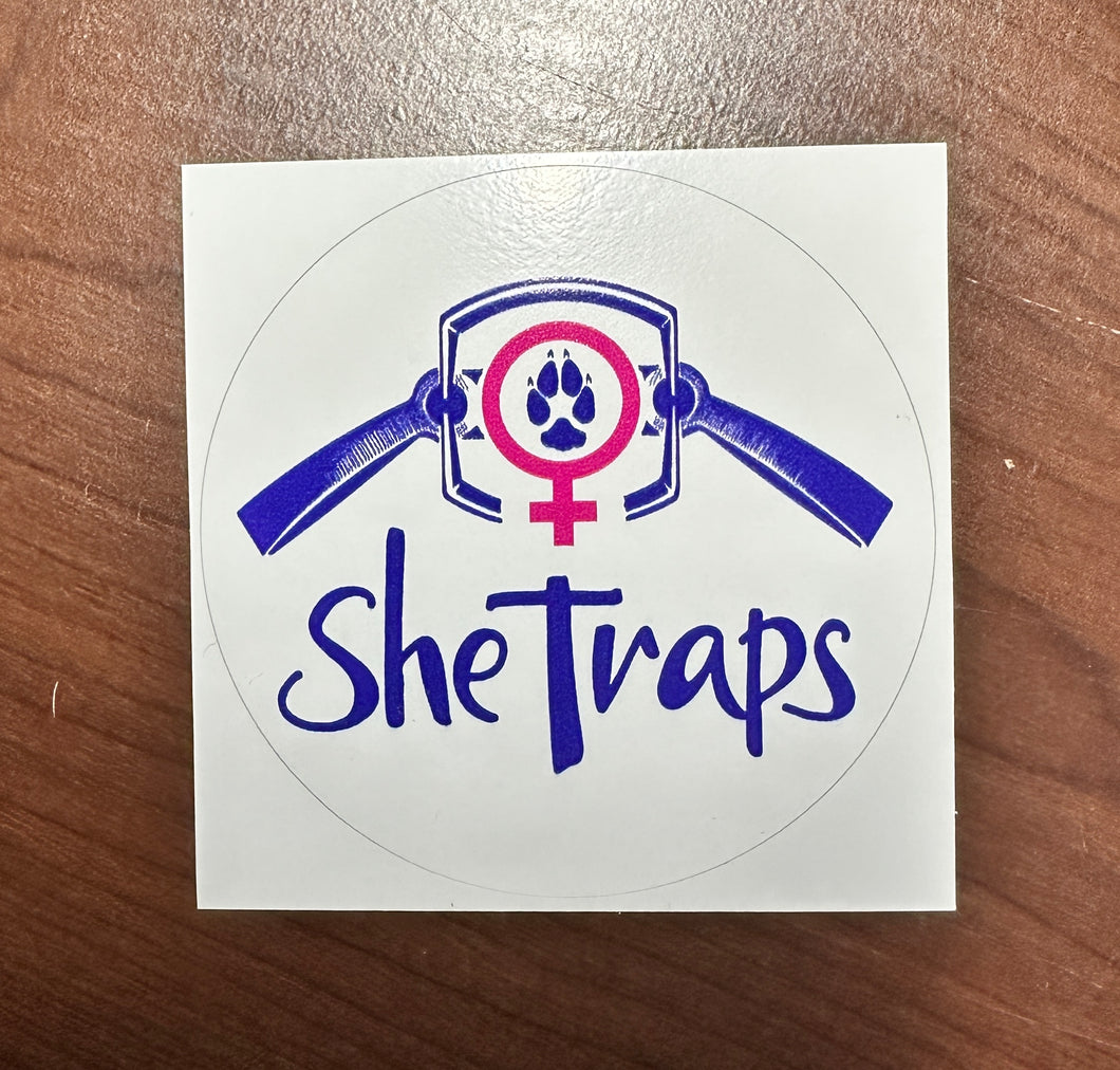 SheTraps Sticker